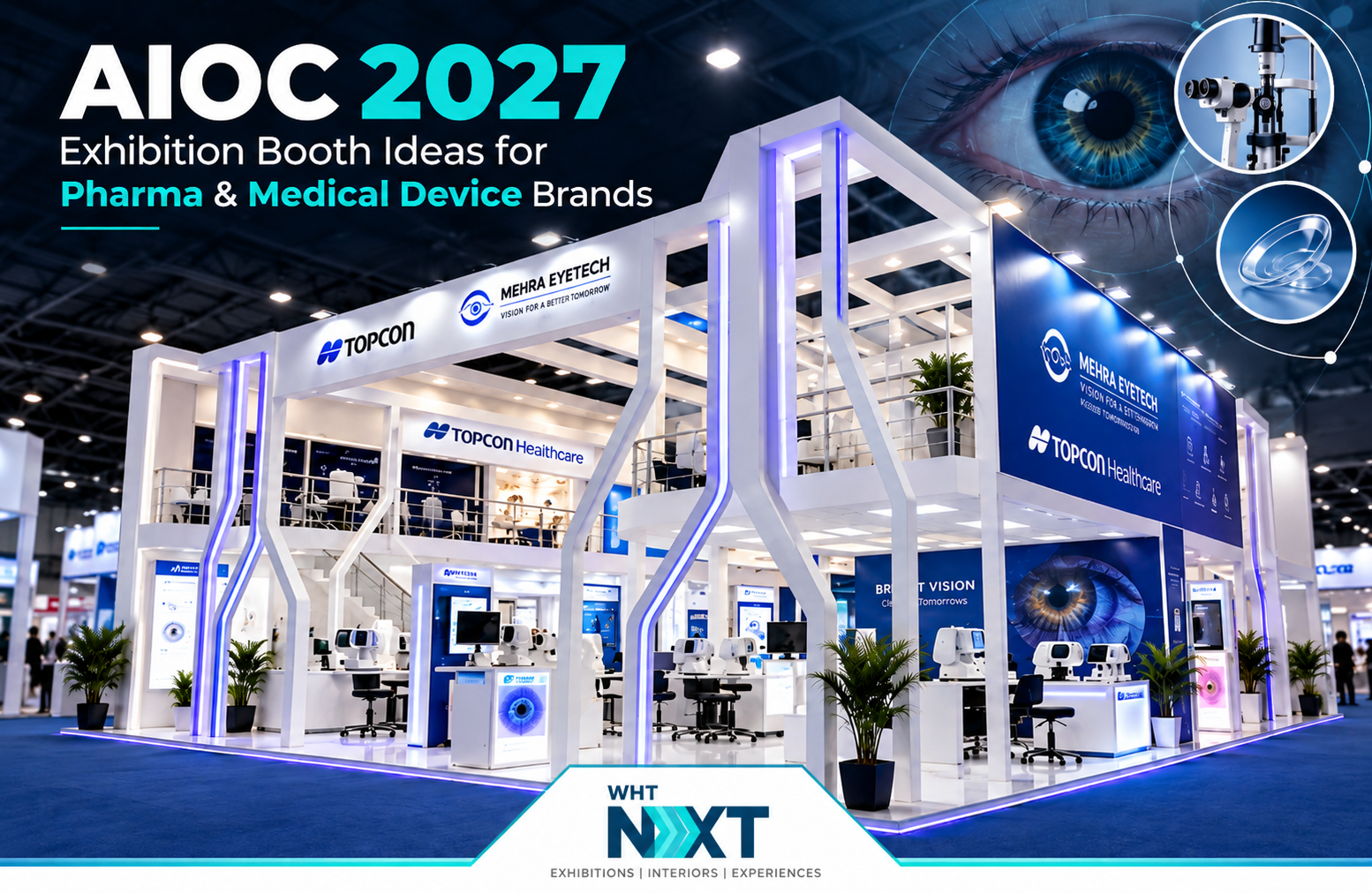Exhibition Booth Ideas for Pharma & Medical Device Brands at AIOC 2027