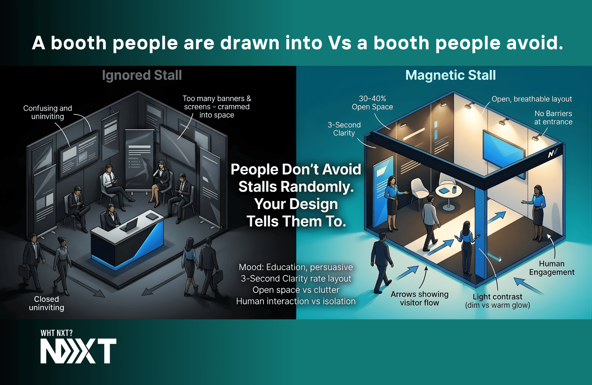 How to Create a Stall That People Want to Walk Into